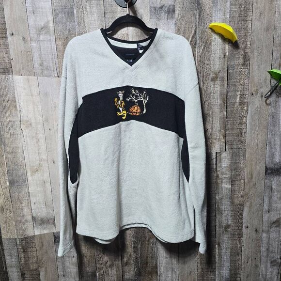 Gap Disney Vintage 90’s Fleece Tigger Halloween Embroidered Unisex Sweatshirt - Picture 1 of 4